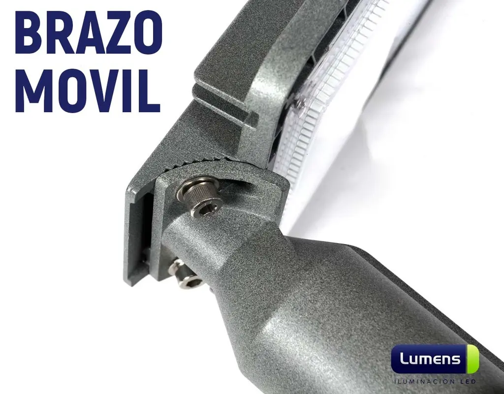 ALUMBRADO PUBLICO BRASIL SMD3030 LUMILEDS PREMIUM CON BRAZO MOVIL.webp