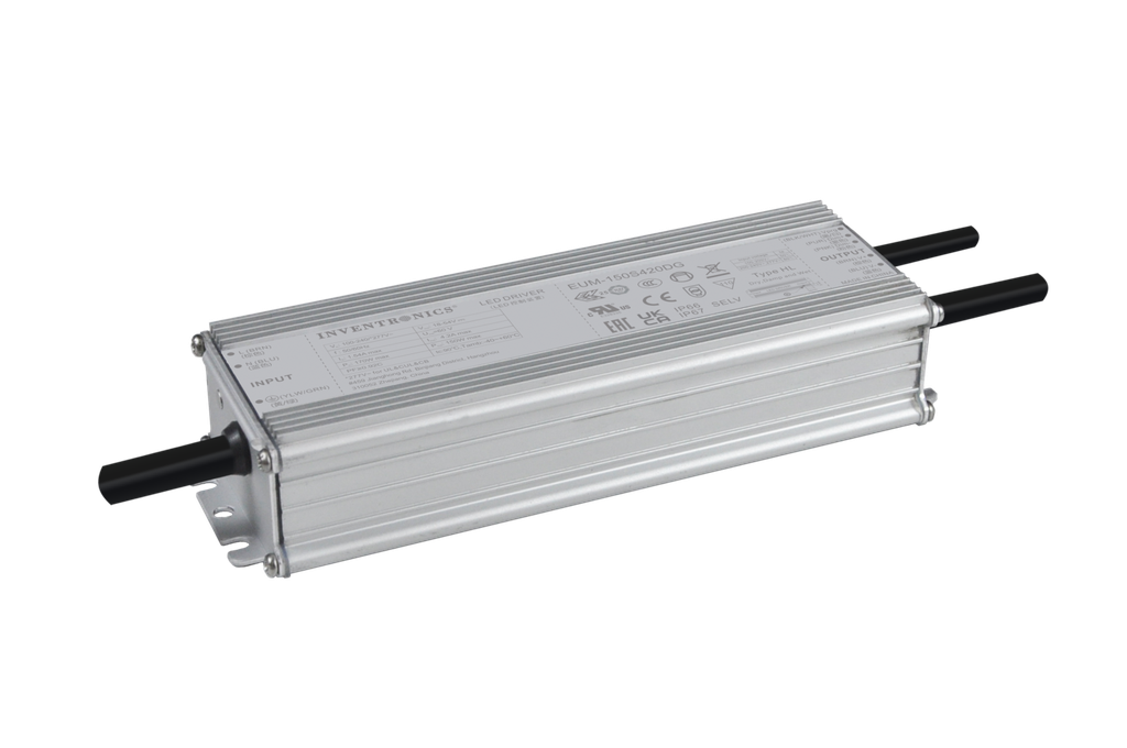 DRIVER PROGRAMABLE INVENTRONICS DRIVER  CLASS I driver 1-10V DIMM Power 150W,EUM-150S420DG