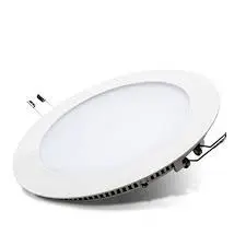 PANEL LED DE EMPOTRAR REDONDO DE 6W LUZ BLANCA 6000K AC85-265V