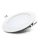 PANEL LED DE EMPOTRAR REDONDO DE 6W LUZ BLANCA 6000K AC85-265V