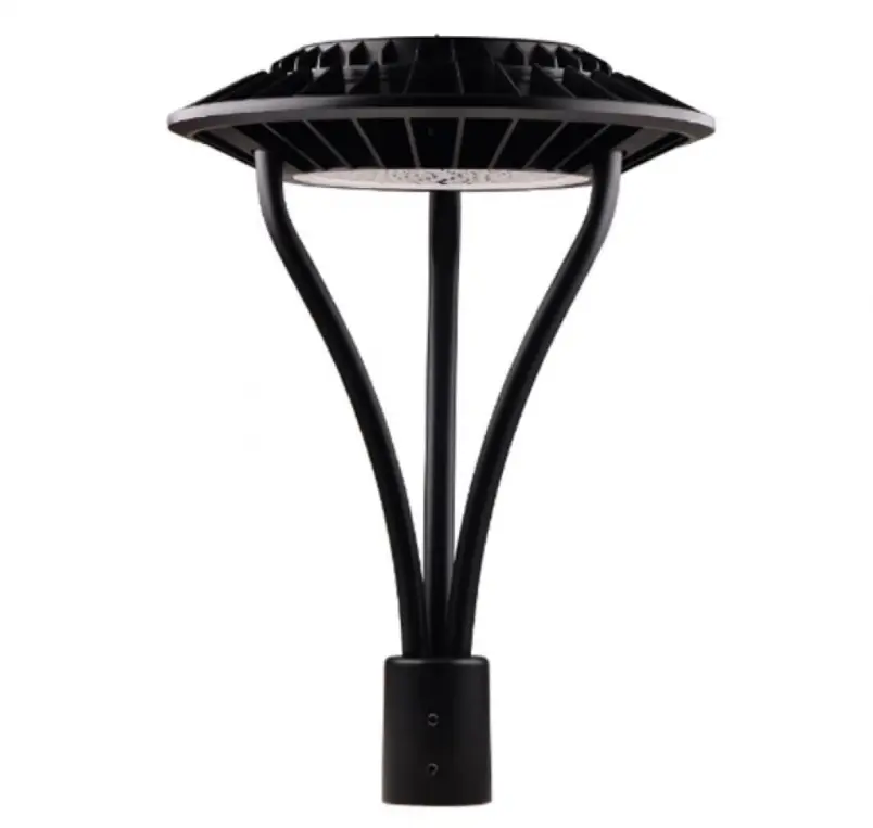 FAROLA DE PLAZUELA STANDARD 100W LUZ NEUTRA 5000K AC 85-265VCOLOR: NEGRO