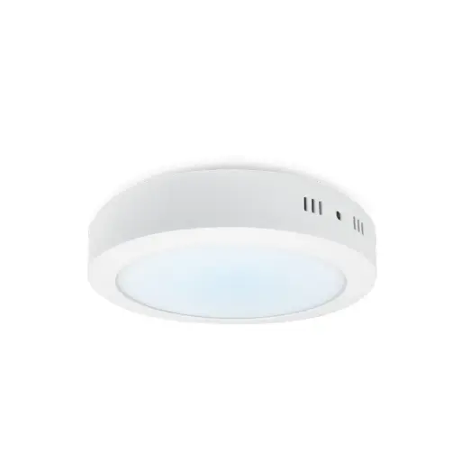 [LED1110006] PANEL LED DE SOBREPONER REDONDO DE 12W LUZ BLANCA 6000K AC85-265V